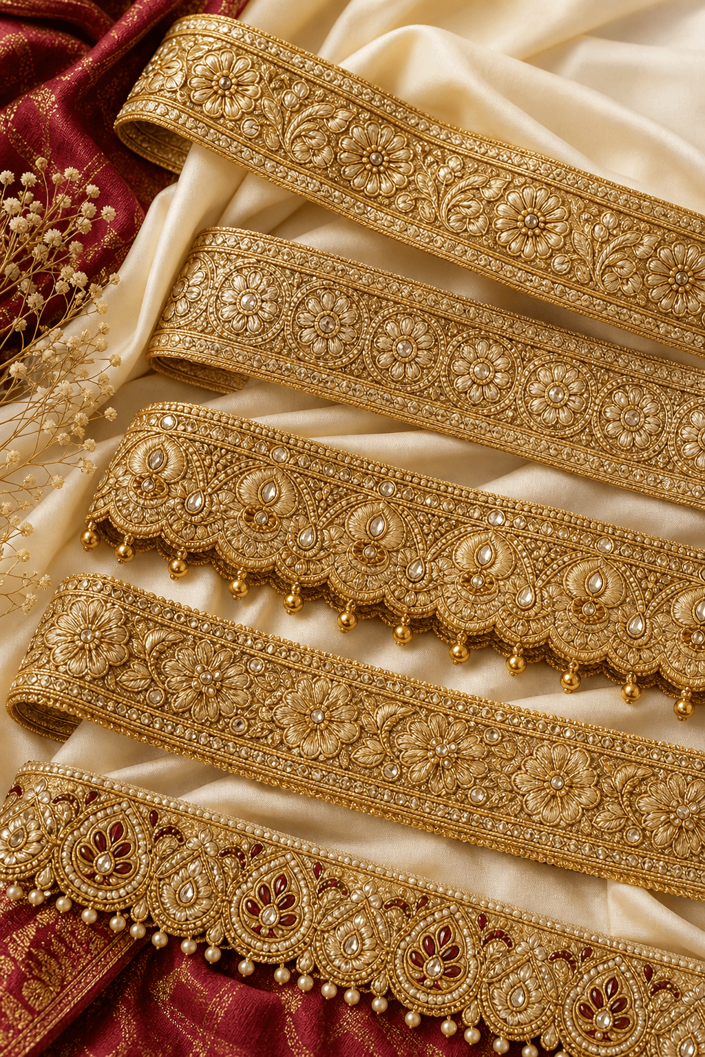For Sarees, Lehengas & Dupattas